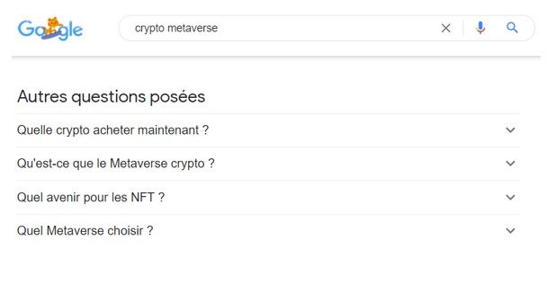 autres questions posees google