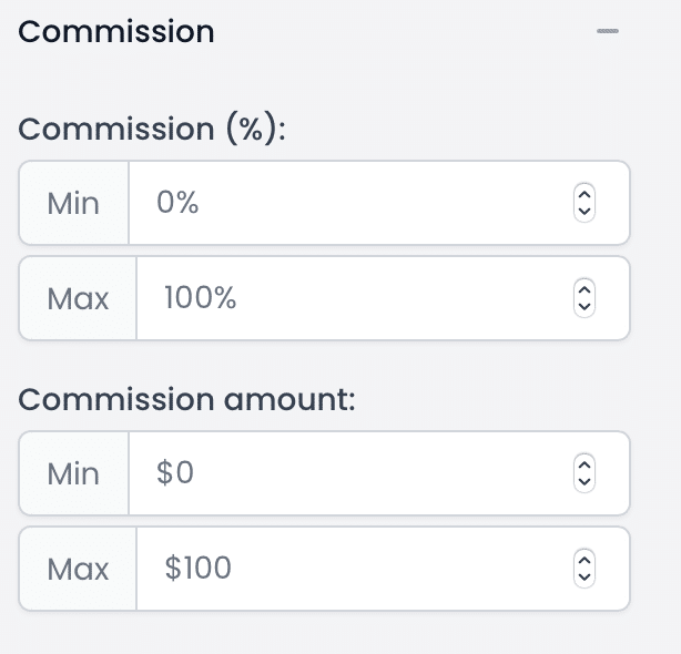 trier par montant commission affilisting