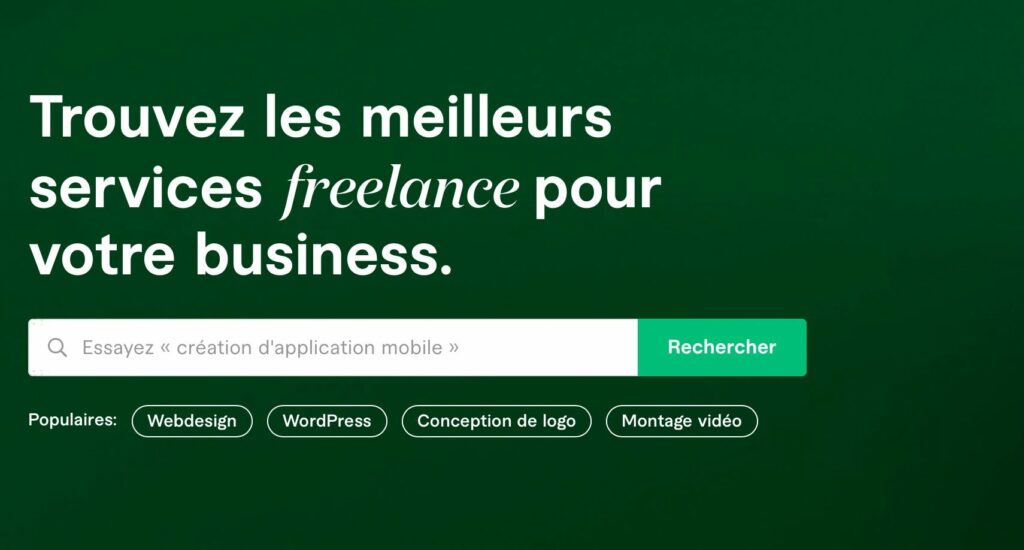 plateforme freelance fiverr