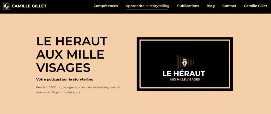 le heraut aux mille visages podcast marketing