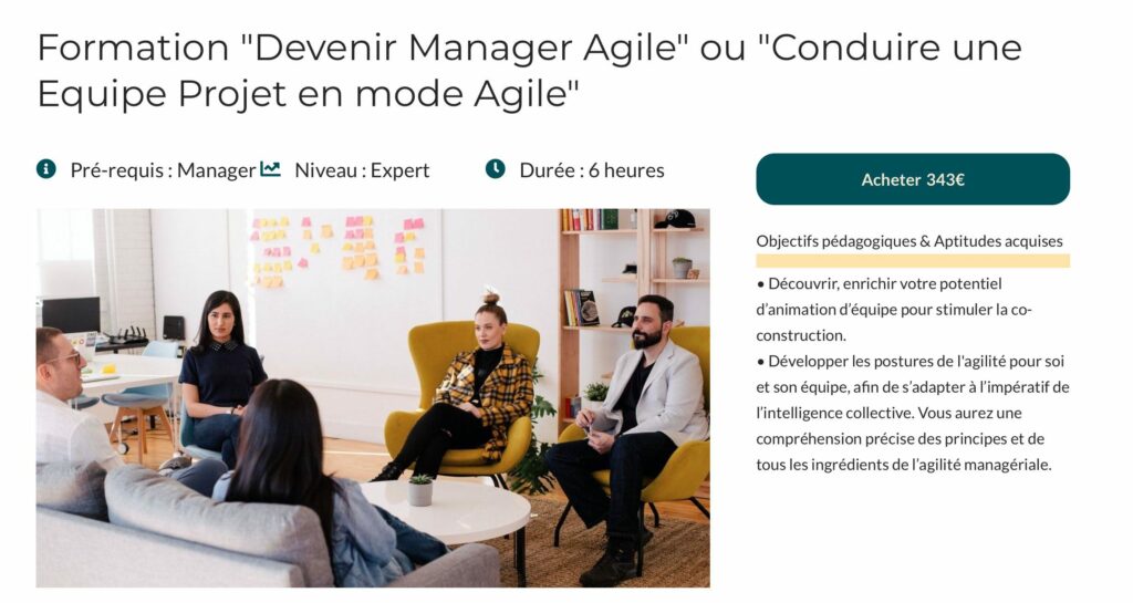 devenir manager agile