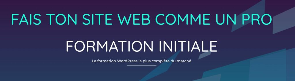 formation wordpress fais ton site