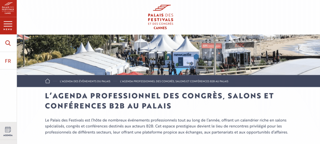 agenda congres professionnel