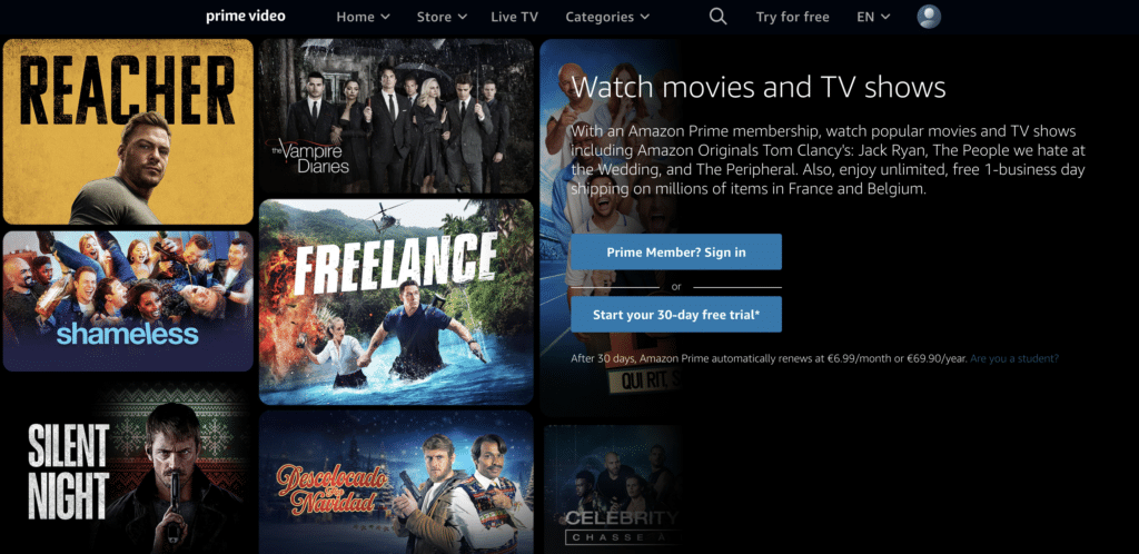 amazon prime video