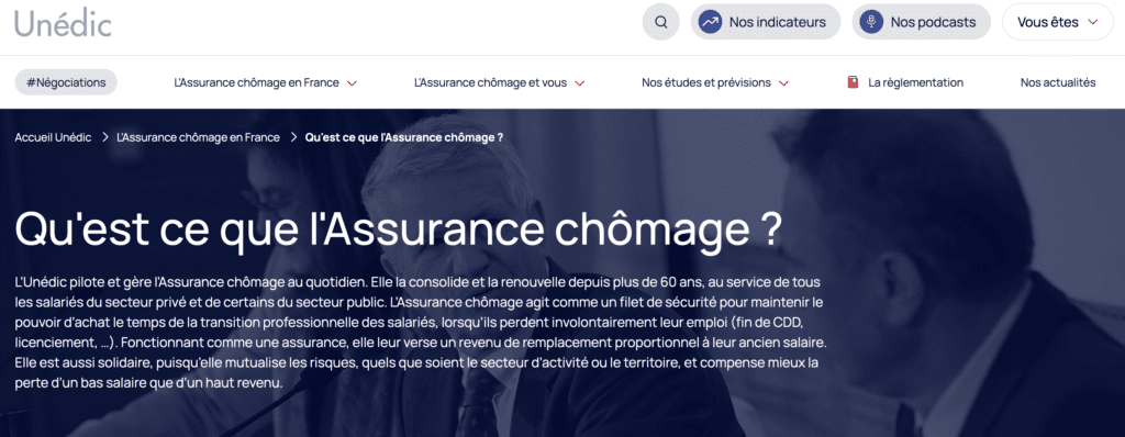 assurance chomage