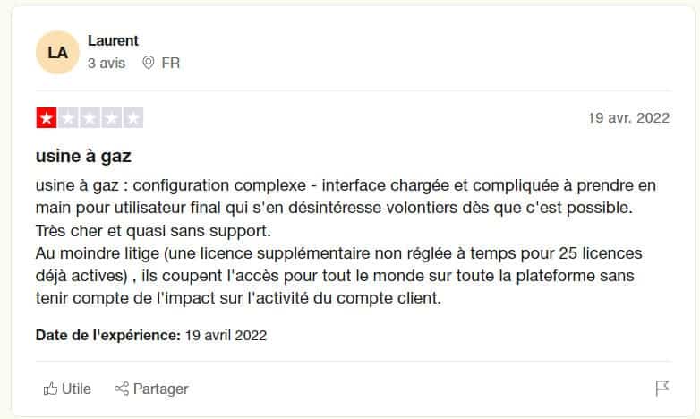 avis 3 trustpilot salesforce