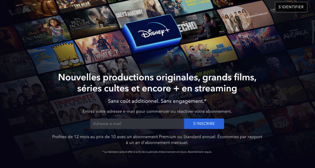 insdustrie streaming disney plus
