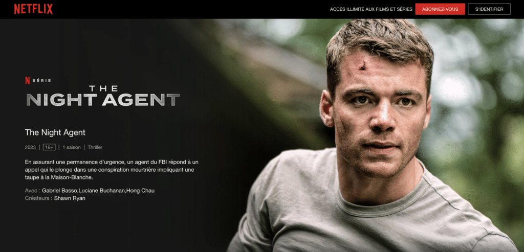 the night agent netflix