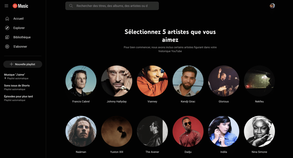 youtube music stream