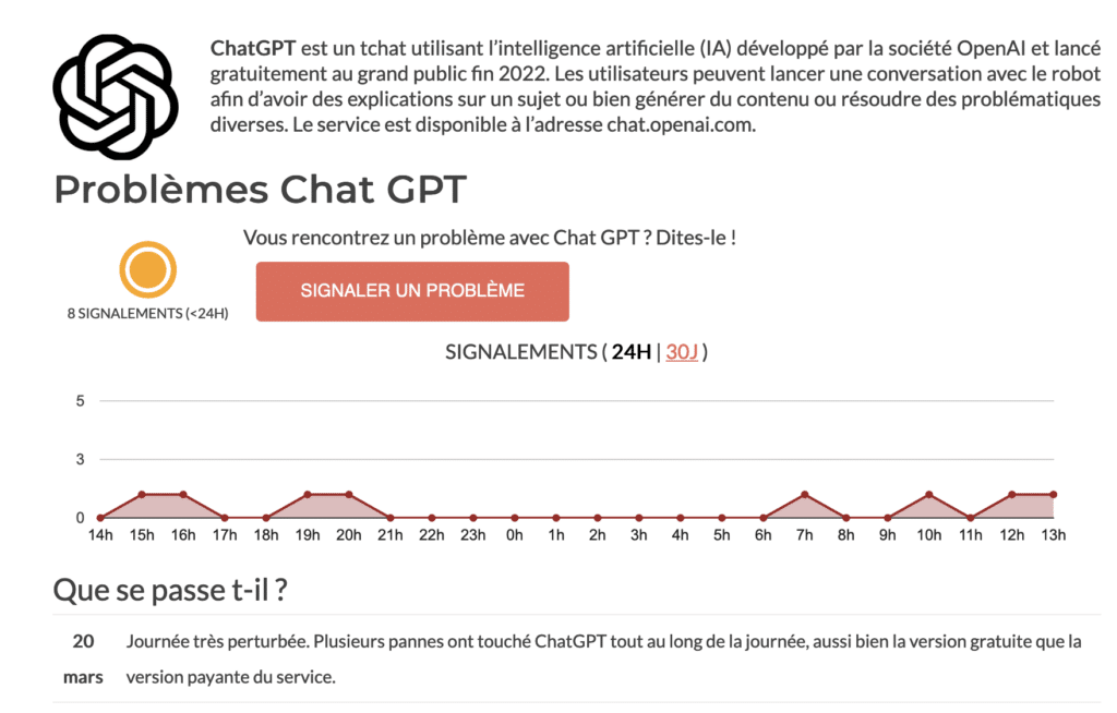 probleme chatgpt