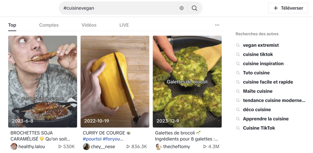 hashtags tiktok algorithme