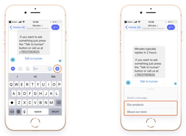 chatbot messenger manychat