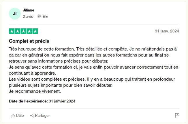 avis 2 trustpilot ecom pro