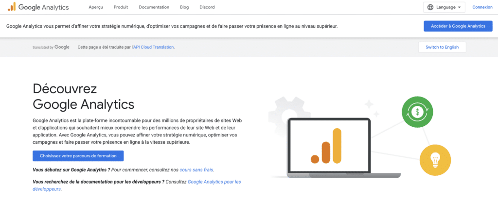 google analytics plan marketing