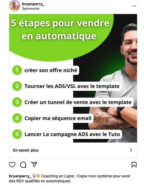 publicite instagram media payant