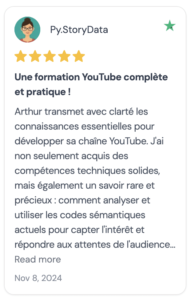 avis trustpilot youtube impact