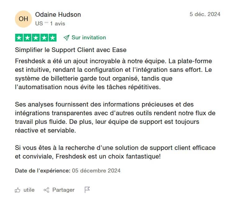 avis 2 trustpilot freshdesk