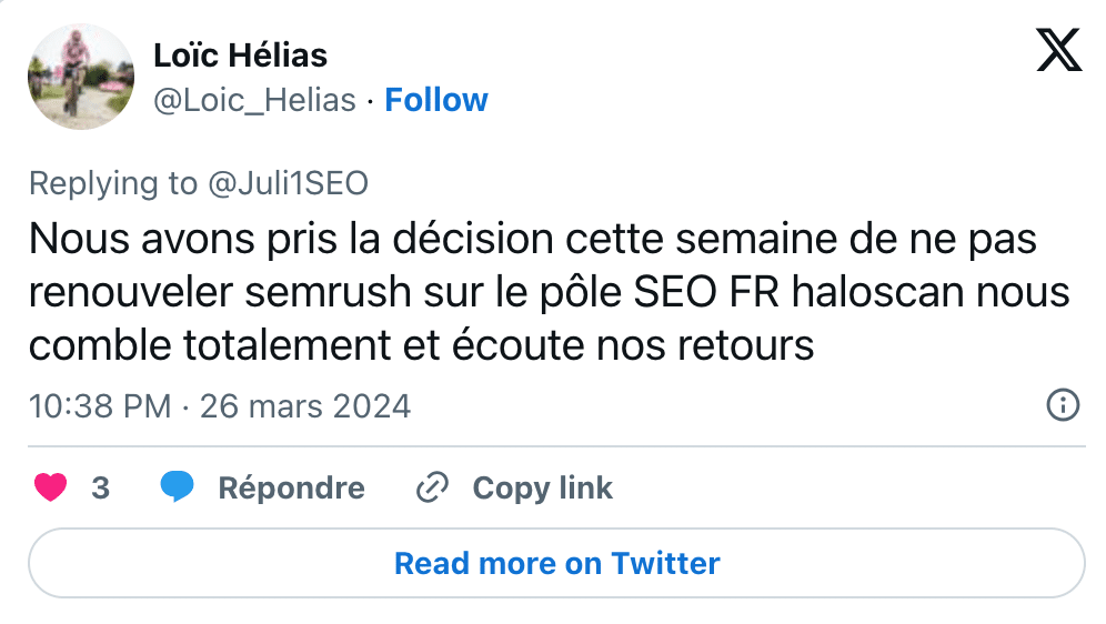 avis client haloscan