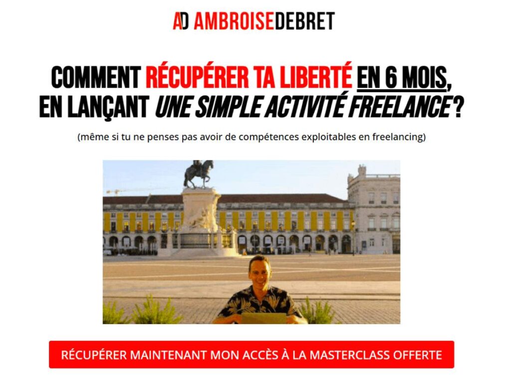 interface formation comment recuperer ta liberte en 6 mois en lancant une simple activite freelance de ambroise debret