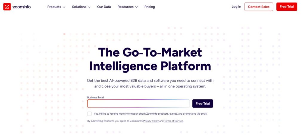interface zoominfo