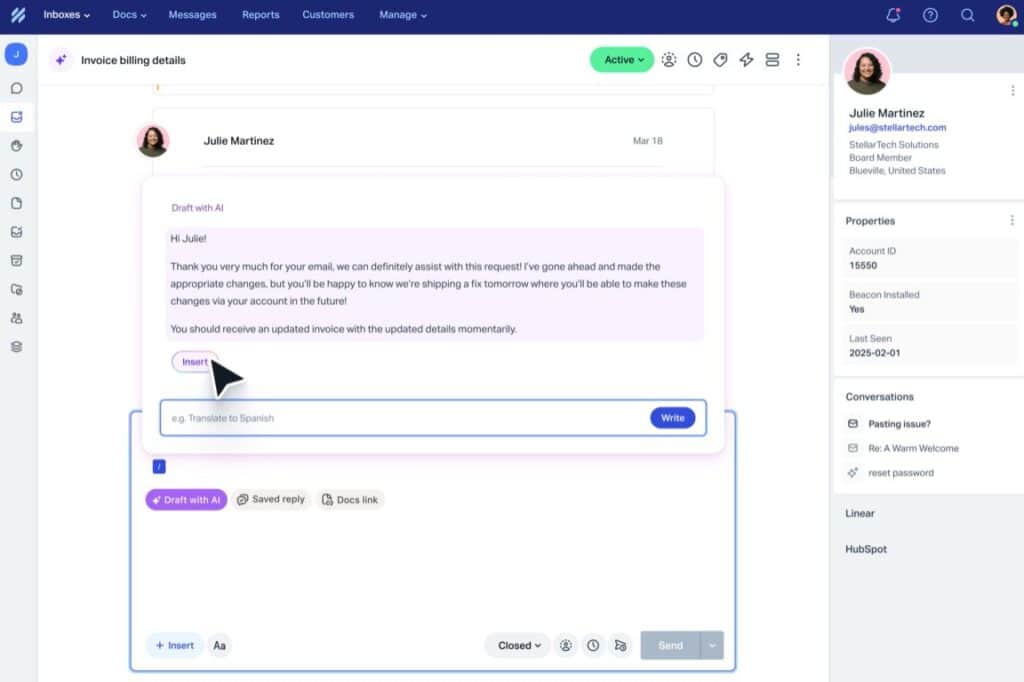 inbox help scout