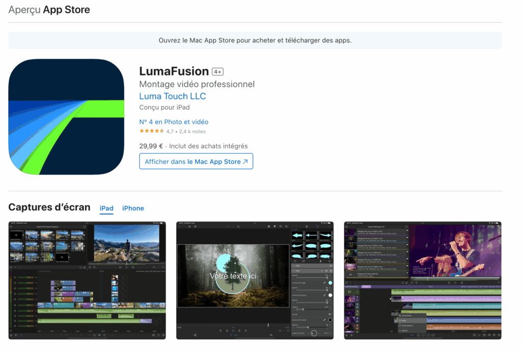 lumafusion montage tiktok