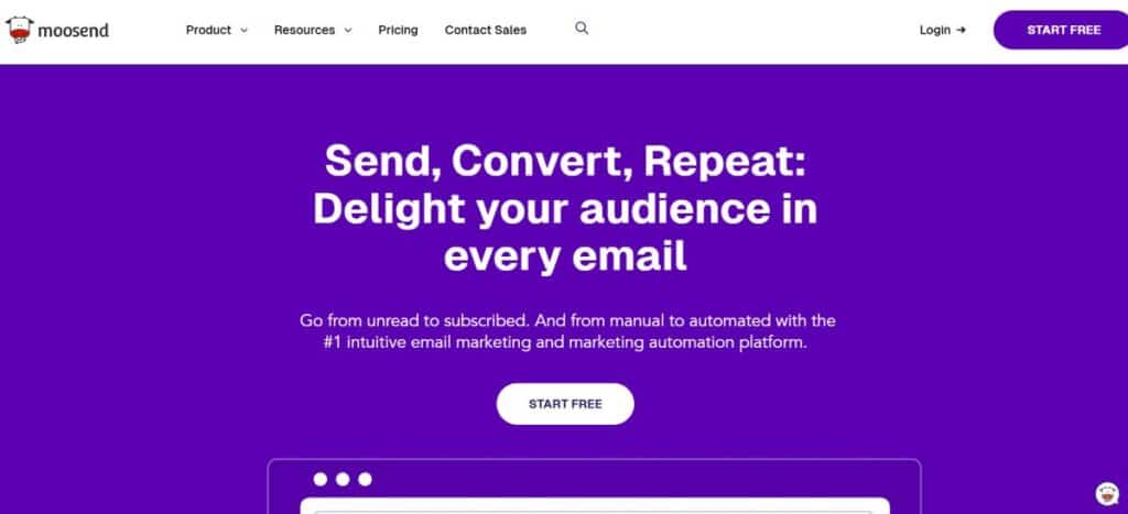 interface moosend