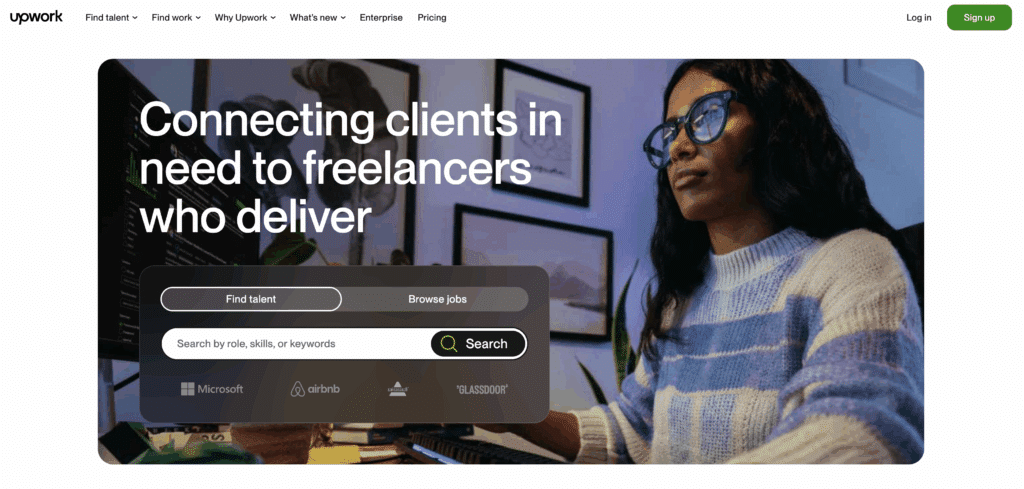 upwork freelance youtube automation